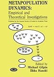 Metapopulation dynamics