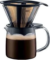 bodum DRIPPER コーヒーメーカー ゴールドトーンフィルター付き 0.5L K10697-01