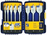 6 Pack Irwin 341008 8 Piece Speedbor Spade Bit Set
