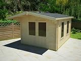 from Dunster House Dunster House Avon 400F Sunlight 130mm Log Cabin 3m x 4m