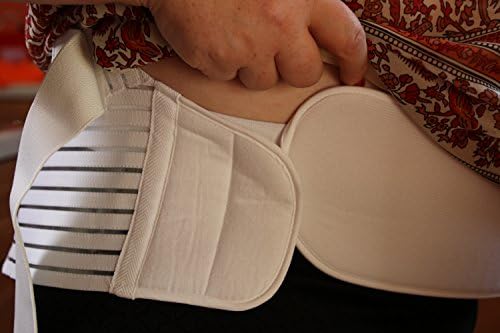 Five Star Home Goods Maternity Belt - Support & Comport for Belly During Pregnancy - Alleviates Back, Hip & Abdominal Pain - Provides Relief for Sciatica & Hernia Pain - Lightweight, Adjustable & One Size Fits All.