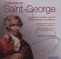 Le Chevalier de Saint Georges, les quatuors à cordes
