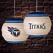 Tennessee Titans 18 Inch Rice Paper Lamp NFL Football Fan Shop Sports Team Merchandise