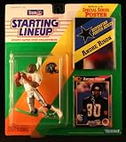 ANDRE RISON / ATLANTA FALCONS 1992 NFL Starting Lineup Action Figure & Exclusive NFL Collector Trading Card & Special Series Poster