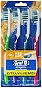 Oral-B Complete Deep Clean Soft Bristles Toothbrush, 4 Count