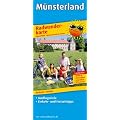 Radwanderkarte M�nsterland: Mit Ausflugszielen, Einkehr- & Freizeittipps, wetterfest, reissfest, abwischbar, GPS-genau. 1:100000