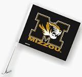 Missouri Tigers Car Flags - 1 Pair