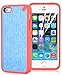 iPhone 5 Case - Retro Maze Game Back Cover for iPhone 5 / 5s / SE, Blue & Red