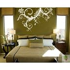 Floral Swirls Wall decal