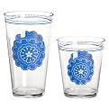 Blue Bandana Acrylic Tumbler Set of 12