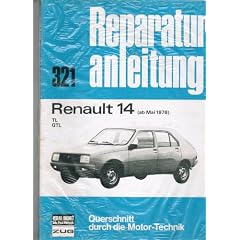 Reparaturanleitung Renault 14 (ab Mai 1976) TL/GTL