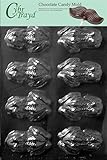 Cybrtrayd A126 Frog Chocolate Candy Mold with Exclusive Cybrtrayd Copyrighted Chocolate Molding Instructions