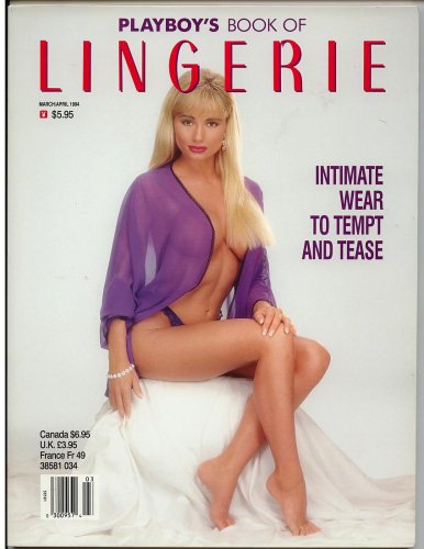 Playboy's Book of Lingerie Mar/apr 1994 Pamela Anderson
