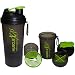 MuscleXP Smart Advanced Gym Shaker (Transparent Black) With Strainer 500ml - Design 2 RS.549.00