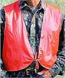 BLAZE ORANGE Hunter Safety Vest - One Size Fits Most