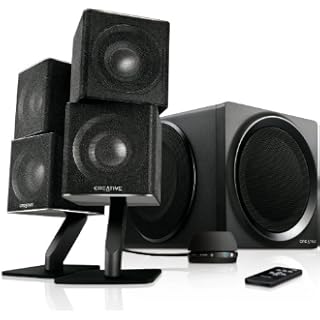 Creative T6 Series II 2.1 Wireless Bluetooth Speaker System schwarz