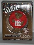 Boyds Bears Red M&M Peeker Collectible Resin Figurine