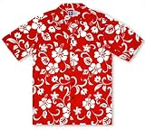 RJC Boys Hibiscus Red