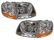 F150 F250/Expeddition Lightning Headlight 4 Piece Set Driver/Passenger New