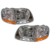 F150 F250/Expeddition Lightning Headlight 4 Piece Set Driver/Passenger New