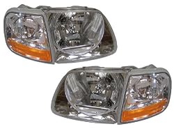 F150 F250/Expeddition Lightning Headlight 4 Piece Set Driver/Passenger New