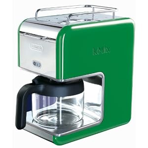 Green DeLonghi Kmix Drip Coffee Maker