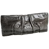Jalda Watersnake Kona Evening Bag with Chain