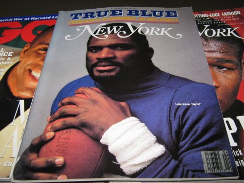 New York Magazine (Lawrence Taylor...From Giants to Supermen...TRUE BLUE !, January 26 , 1987)