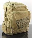 BAG STREET kleiner Canvas Rucksack sandfarben
