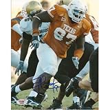 Frank Okam (Texas Long Horns) Signed Autographed 8x10 Photo (PSA/DNA COA)