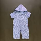 (ギャングスタ)Gangsta HICKORY COVERALL for baby(ヒッコリーカバーオール ベビーサイズ) 80サイズ