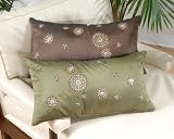 Laura Hill Palace Jewels Artistic 12 By 22 Inch Embroidered Decorative Pillow