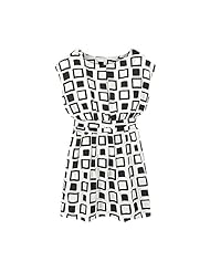 Chiffon Geometric Print Party Dress/Tunic/Mini Dress 