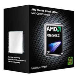 AMD Phenom II X6 1100T Black Edition Six-Core Processor - 3.30 GHz, 9MB Cache, Socket AM3, 125W, 3 Year Warranty, Retail Boxed