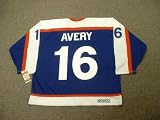 SEAN AVERY New York Rangers 1970's CCM Vintage Throwback Away Hockey Jersey