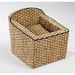 Pet Booster Seat in Firenze Microvelvet