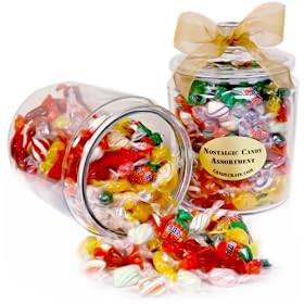 Penny Hard Candy Glass Jar