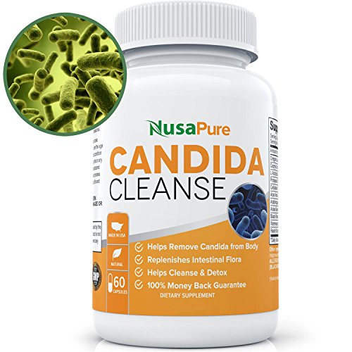 Potent Candida Cleanse: Yeast Infection Treatment and Detox with Herbs, Antifungals, Enzymes and Probiotics: Kills Candida and Prevents Reoccurrence
