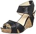 Calvin Klein Women's Jennifer Pearlized Reptile Wedge Sandal