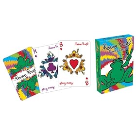  Peace Frogs Playing Cards