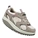 51AzHUe7CRL. SL75  Skechers Womens Shape Up Action Fitness Walking Shoe,Grey/Pink,8 M US