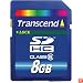 Transcend 8 GB Class 6 SDHC Flash Memory Card TS8GSDHC6