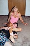 51AzJBcMTnL. SL160  Womens Wrestling   Mixed Apartment House Wrestling   LSP PP105   featuring Denise Rutkowski and Nick Review
