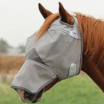 Cashel Crusader Fly Mask with Long Nose - Size: Arab, Cob, Small Quarter Horse
