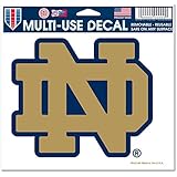 NCAA Notre Dame Multi-Use Colored Decal, 5" x 6"