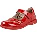 Kid Express Infant/Toddler Simone Mary Jane,Red Patent/Cheetah,22 M EU (US Toddler 6-6.5 M)