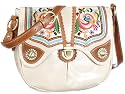 Leontine Hagoort Flap Shoulderbag LH1110-016, Sac &agrave; main femme - Beige-TR-B4-61