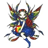 Rainbow Fairy Sticker by Jasmine Becket-Griffith