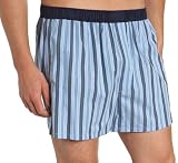 Nautica Men's Comfort Yarn Dyed Woven Outboard Stripe Boxer
