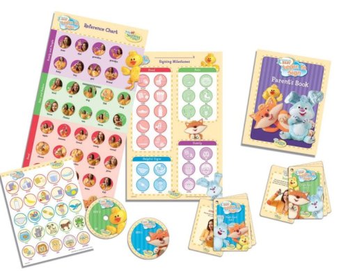 hooked on baby learn to sign language kit